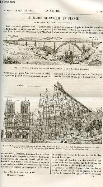 La nature n° 508 - Le viaduc de Gabarit, en … | Immagine principale