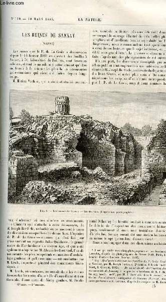 La nature n° 510 - Les ruines de Sanxay, Les … | Immagine principale