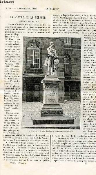 La nature n° 849 - La statue de Le Verrier … | Immagine principale