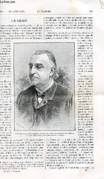 La nature n° 1056 - J. M. Charcot avec portrait …