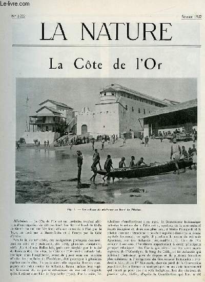 La nature n° 3202 - La Côte de l'Or par … | Immagine principale