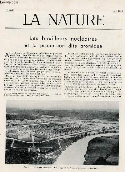 La nature n° 3230 - Les bouilleurs nucléaires par Nahmias, … | Immagine principale