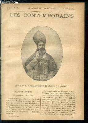 Mgr Pavy, archevêque d'Alger (1805-1866). LES CONTEMPORAINS N°17
