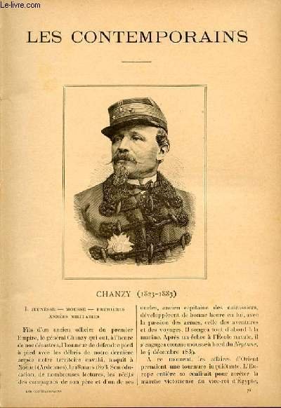 Chanzy (1823-1883). LES CONTEMPORAINS N°76
