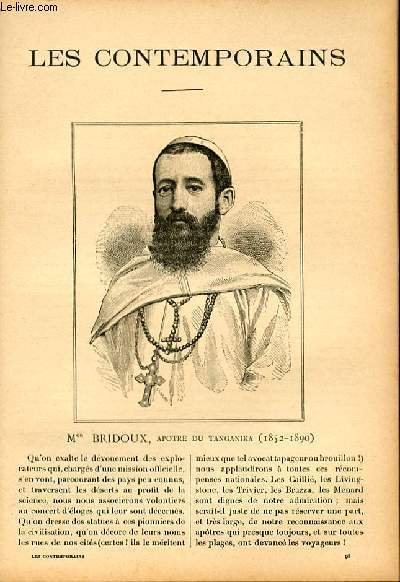Mgr Bridoux, apôtre du Tanganika (1852-1890). LES CONTEMPORAINS N°98