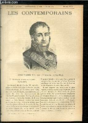 Ferdinand VII, roi d'Espagne (1784-1833). LES CONTEMPORAINS N°242