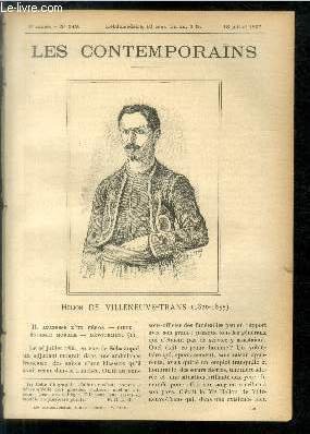 Hélion de Villeneuve-Trans (1826-1855). LES CONTEMPORAINS N°249