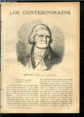Oberkampf, industriel (1738-1815). LES CONTEMPORAINS N° 528