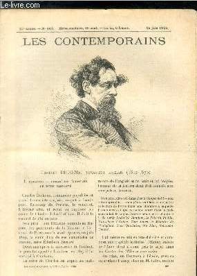 Charles Dickens, romancier anglais (1812-1870). LES CONTEMPORAINS N° 663