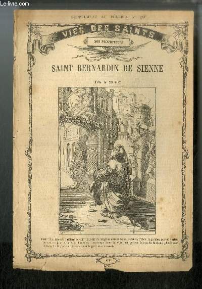 Vies des Saints n° 67 - Saint Bernardin de Sienne, … | Immagine principale