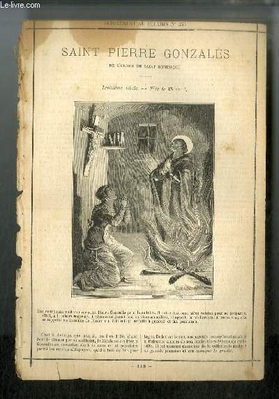 Vies des Saints n° 113 - Saint Pierre Gonzalès de …