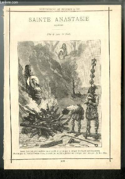 Vies des Saints n° 149 - Sainte Anastasie, martyre - …