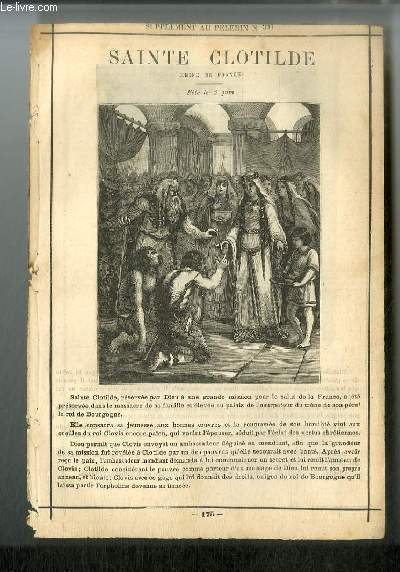 Vies des Saints n° 175 - Sainte Clotilde, reine de … | Immagine principale