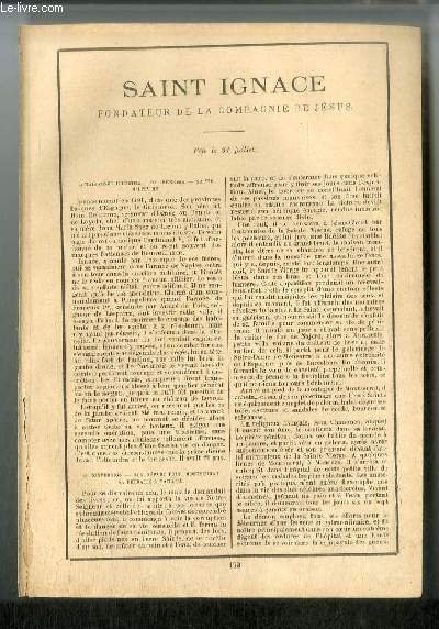 Vies des Saints n° 179 - Saint Ignace, fondateur de … | Immagine principale