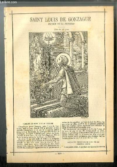 Vies des Saints n° 228 - Saint Louis de Gonzague, …