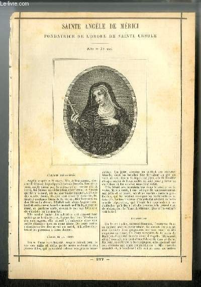 Vies des Saints n° 277 - Sainte Angèle de Mérici, … | Immagine principale