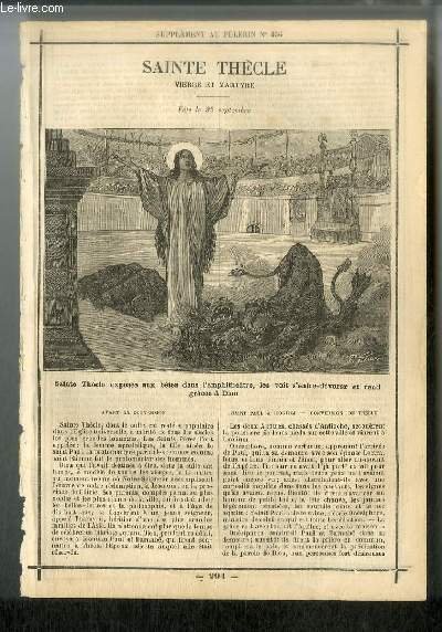 Vies des Saints n° 294 - Sainte Thècle, vierge et …