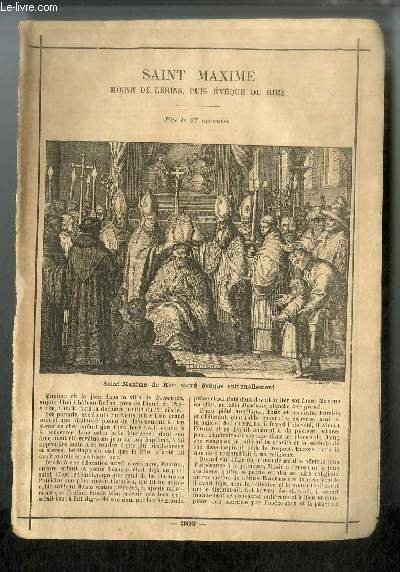 Vies des Saints n° 302 - Saint Maxime, moine de …