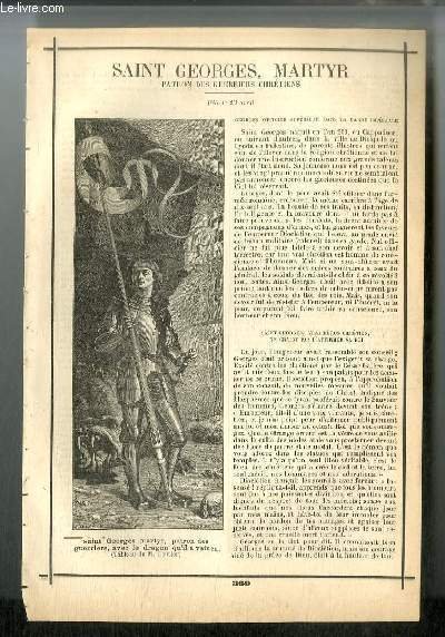 Vies des Saints n° 369 - Saint Georges, martyr, patron … | Immagine principale