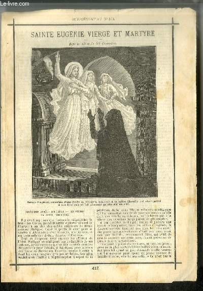 Vies des Saints n° 412 - Sainte Eugénie, vierge et … | Immagine principale