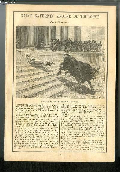 Vies des Saints n° 456 - Saint Saturnin, apôtre de … | Immagine principale