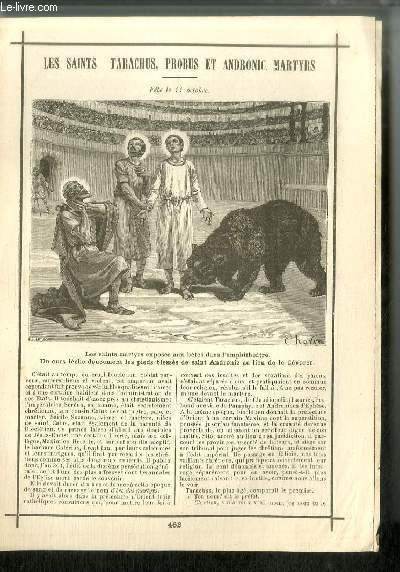 Vies des Saints n° 462 - Les Saints Tarachus, Probus … | Immagine principale