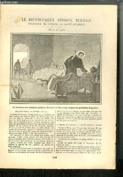 Vies des Saints n° 548 - Le bienheureux Antoine Turrian, … | Immagine principale