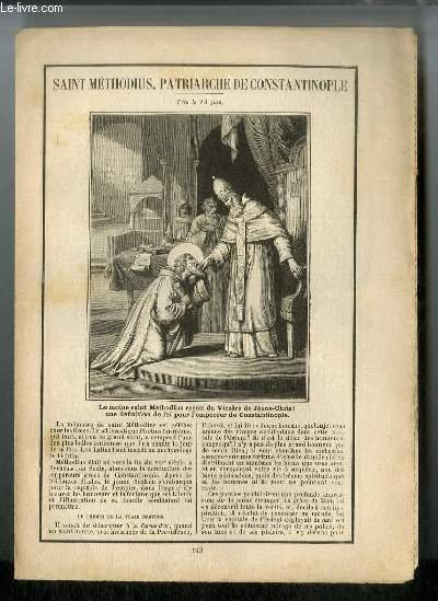 Vies des Saints n° 643 - Saint Méthodius, patriarche de … | Immagine principale