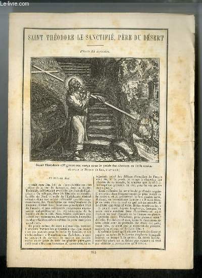 Vies des Saints n° 725 - Saint Théodore le sanctifié, … | Immagine principale