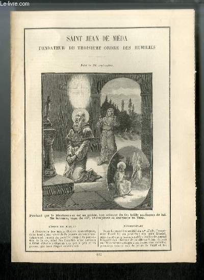 Vies des Saints n° 812 - Saint Jean de Méda, … | Immagine principale