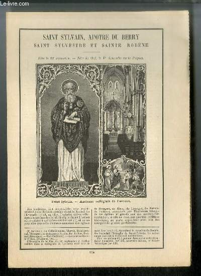 Vies des Saints n° 864 - Saint Sylvain, apôtre du … | Immagine principale
