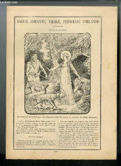 Vies des Saints n° 1122 - Sainte Osmanne, vierge, princesse … | Immagine principale