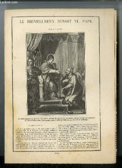 Vies des Saints n° 1165 - Le bienheureux Benoit XI, … | Immagine principale
