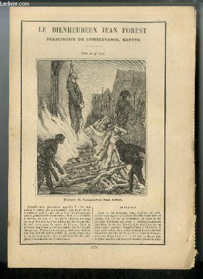 Vies des Saints n° 1376 - Le bienheureux Jean Forest, … | Immagine principale