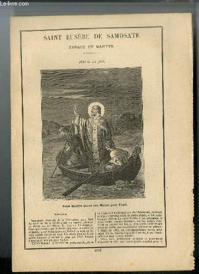 Vies des Saints n° 1379 - Saint Eusèbe de Samosate, … | Immagine principale
