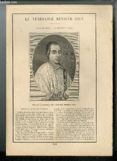 Vies des Saints n° 1399 - Le vénérable Bénigne Joly … | Immagine principale