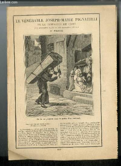 Vies des Saints n° 1431 - Le vénérable Joseph-Marie Pignatelli … | Immagine principale