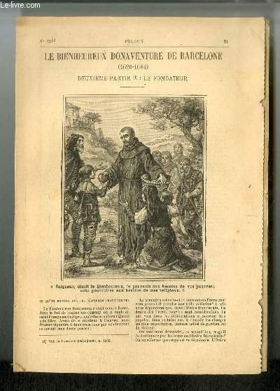 Vies des Saints n° 1588 - Le bienheureux Bonaventure de … | Immagine principale