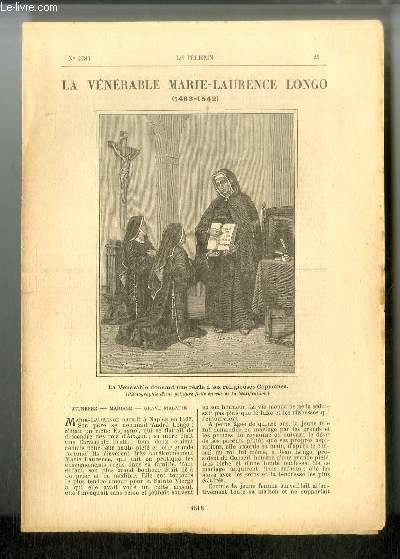 Vies des Saints n° 1783 - La vénérable Marie-Laurence Longo … | Immagine principale