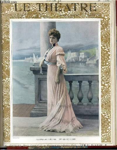 LE THEATRE N°108 - Galerie du Théatre - Mlle Léonie Yahne - Théatre S.Bernhardt : La damnation de Faust, légende dramatique d'H.Berlioz. THéâtre du vaudeville : Petite mère d'E.Bergerat - La neige de H.G.Ibels et P.Morgand.