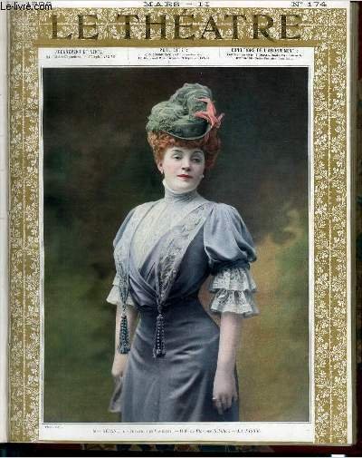LE THEATRE N°174 - Mme Réjane du théâtre des variétés …