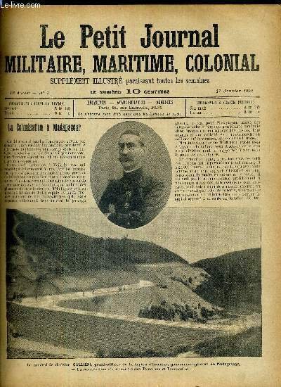 La colonisation à Madagascar / l'oeuvre du général Galliéni / … | Immagine principale