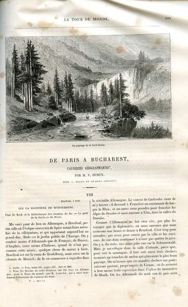 Le tour du monde - nouveau journal des voyages - …