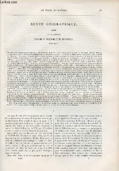 Le tour du monde - nouveau journal des voyages - …