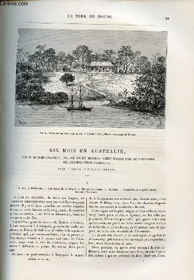 Le tour du monde - nouveau journal des voyages - …