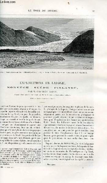 Le Tour Du Monde Nouveau Journal Des Voyages Livraison N°1388 Et 1389 Explorations En 9354