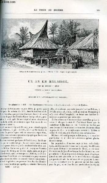 Le tour du monde - nouveau journal des voyages - …