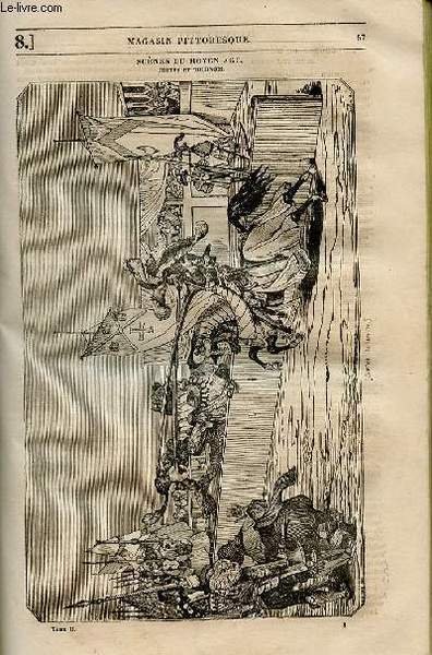 LE MAGASIN PITTORESQUE - Livraison n°008 - Scènes du Moyen …