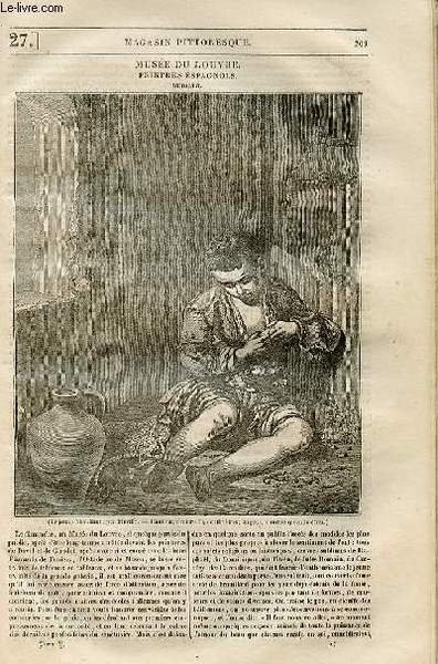 LE MAGASIN PITTORESQUE - Livraison n°027 - Musée du Louvre …