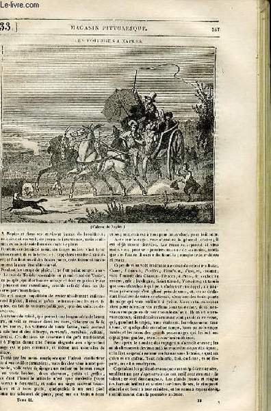 LE MAGASIN PITTORESQUE - Livraison n°033 - Les voitures à …